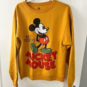 Disney Golden Yellow Crewneck